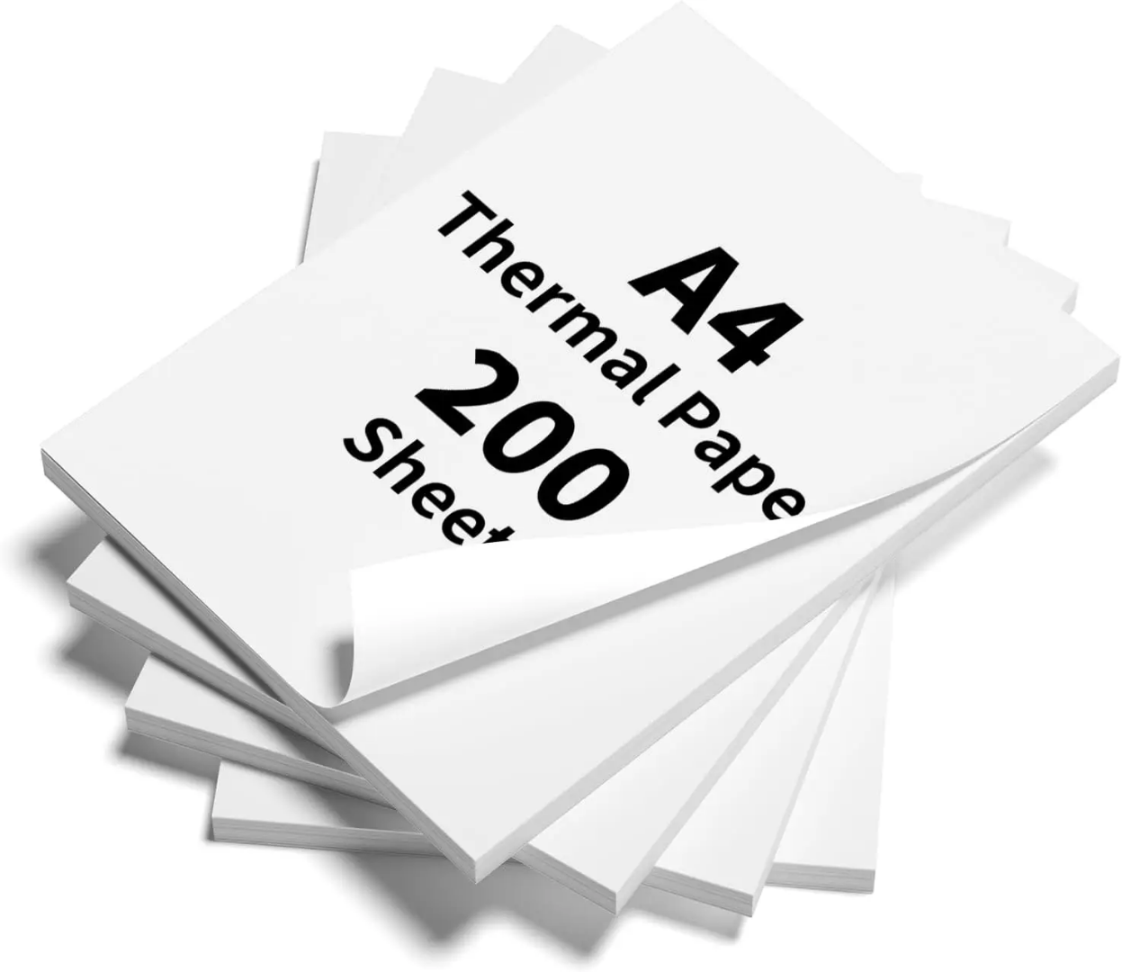 200 feuilles de papier thermique A4