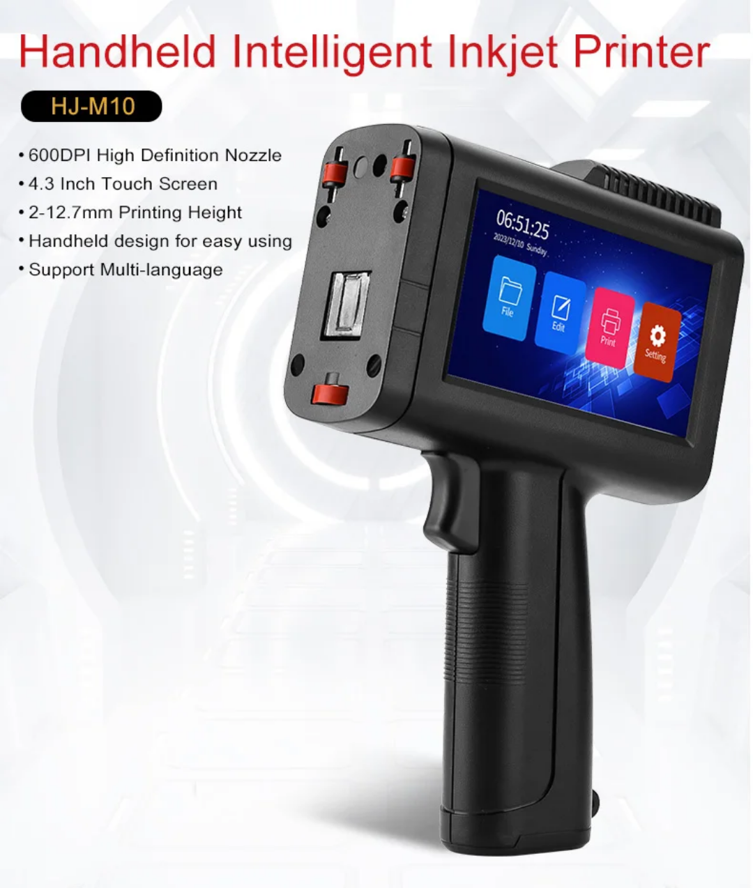 Handheld Inkjet Printer